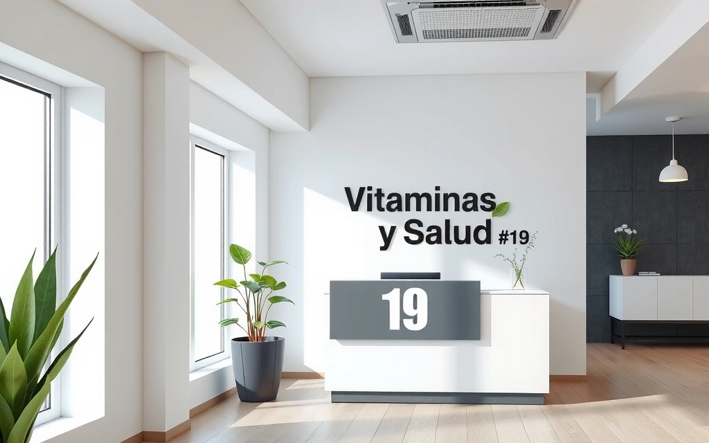 Oficina moderna de Vitaminasnaturalesyan