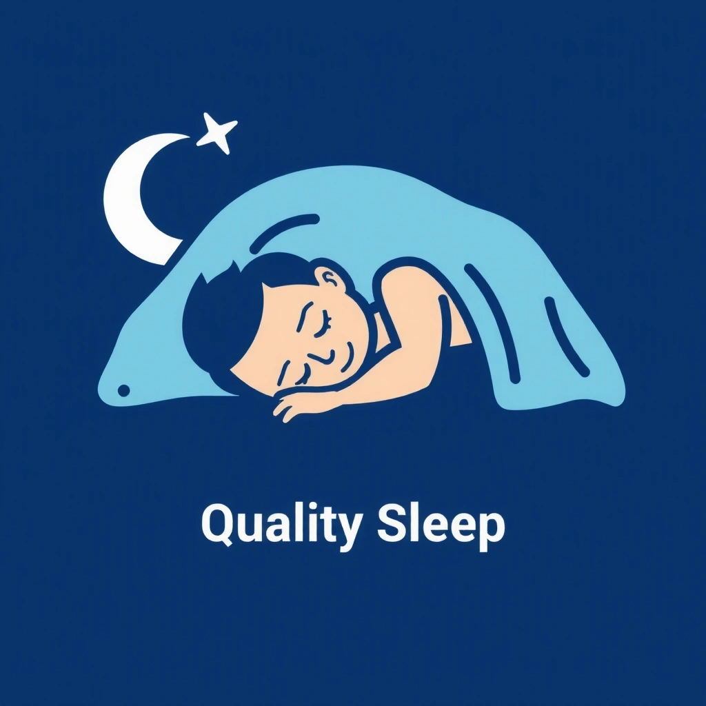 Persona durmiendo plácidamente